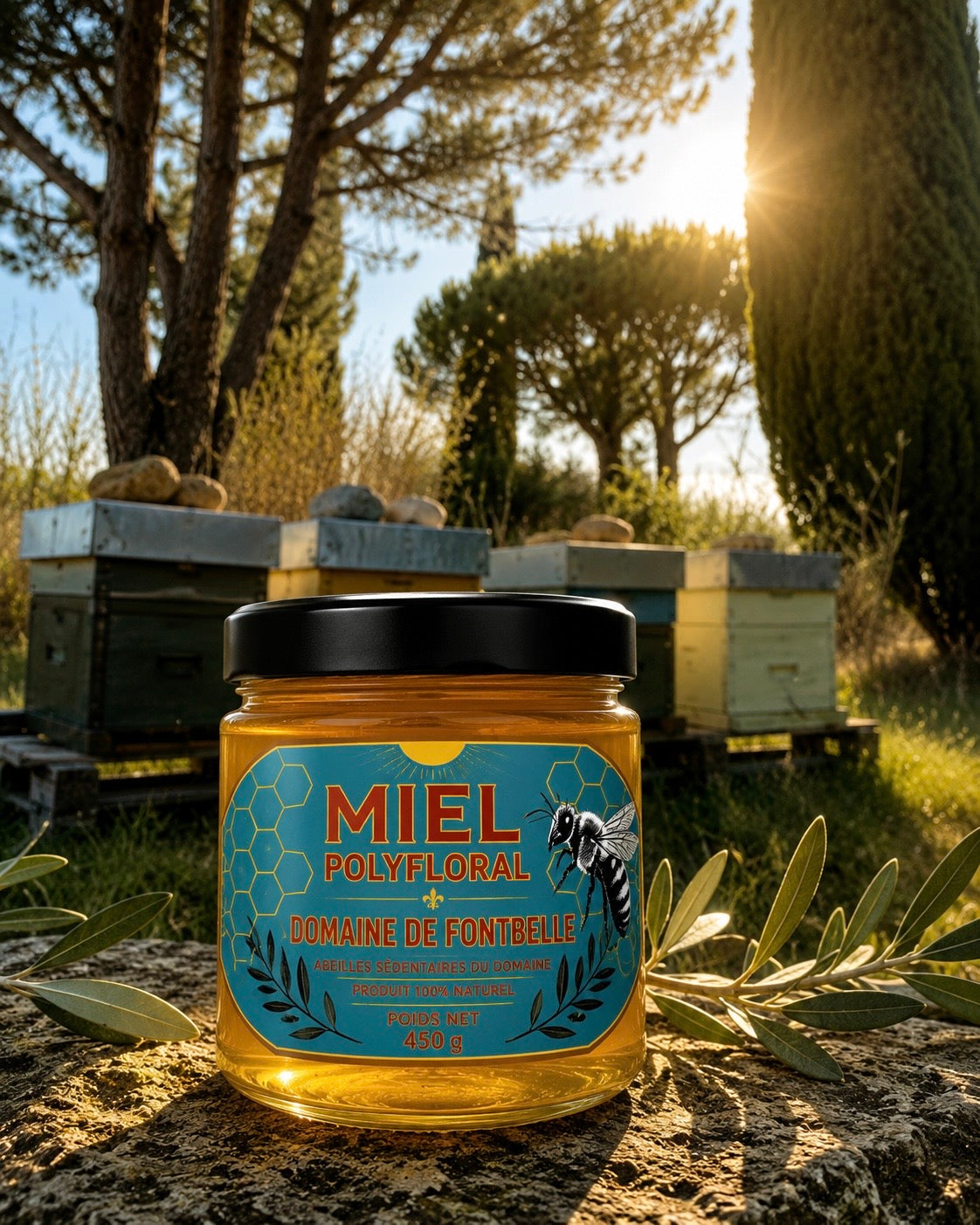 Miel PolyFloral - Domaine de Fontbelle